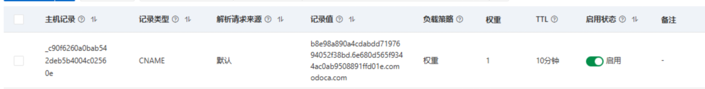 DNS验证