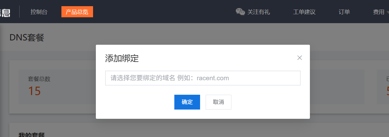 付费域名解析服务